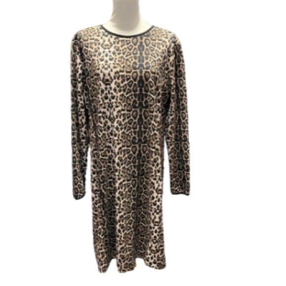 NWT PICADILLY LEOPARD PRINT DRESS - Picture 2 of 5
